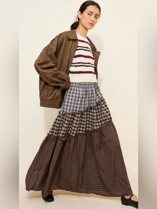 Urban Outfitters Dresses & Skirts - Daisy St Lula Patchwork Maxi Skirt | Urban Outfitters | Free People Style medium